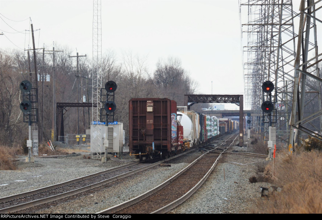 Passing the Westbound Signal Red/Red